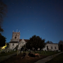 Hambledon Church Evening Light